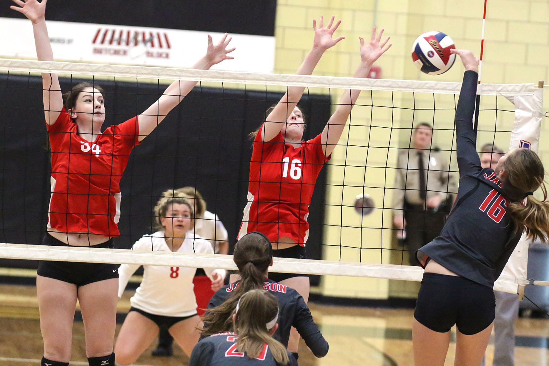 Cor Jesu vs. Jackson volleyball